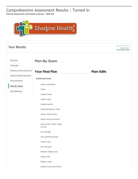 Tina Jones Comprehensive Assessment Shadow Health. . Shadow health comprehensive assessment current health status questions